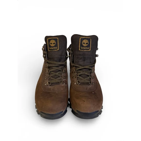 Timberland Men's Mt. Maddsen Waterproof Hiking Boot Sz 9.5W Dark Brown - Picture 7 of 9